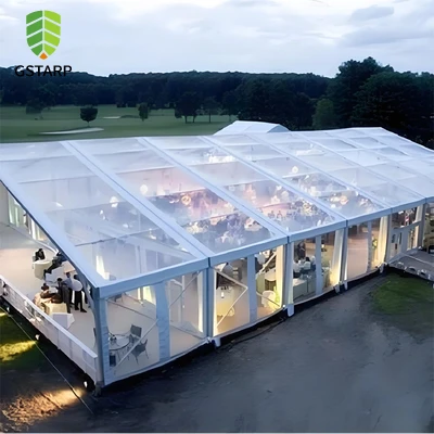 PVCテント窓防水シート