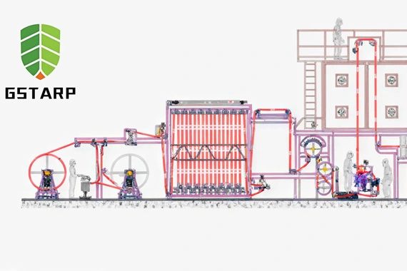 PVCナイフコーティングロール