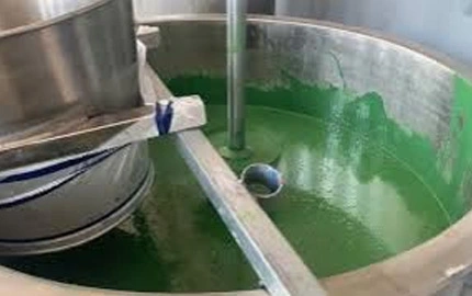 PVC樹脂と原材料の混合と冷却