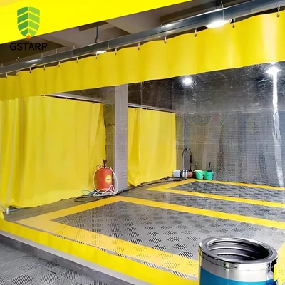 洗車カーテン素材