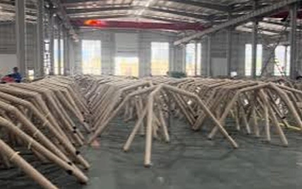 膨脹可能なテントの生産ワークショップ4