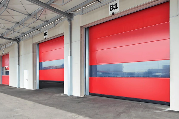 高速ドア生地の応用