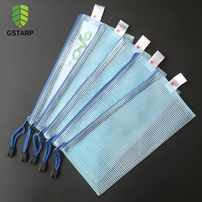 PVCクリアメッシュバッグ生地